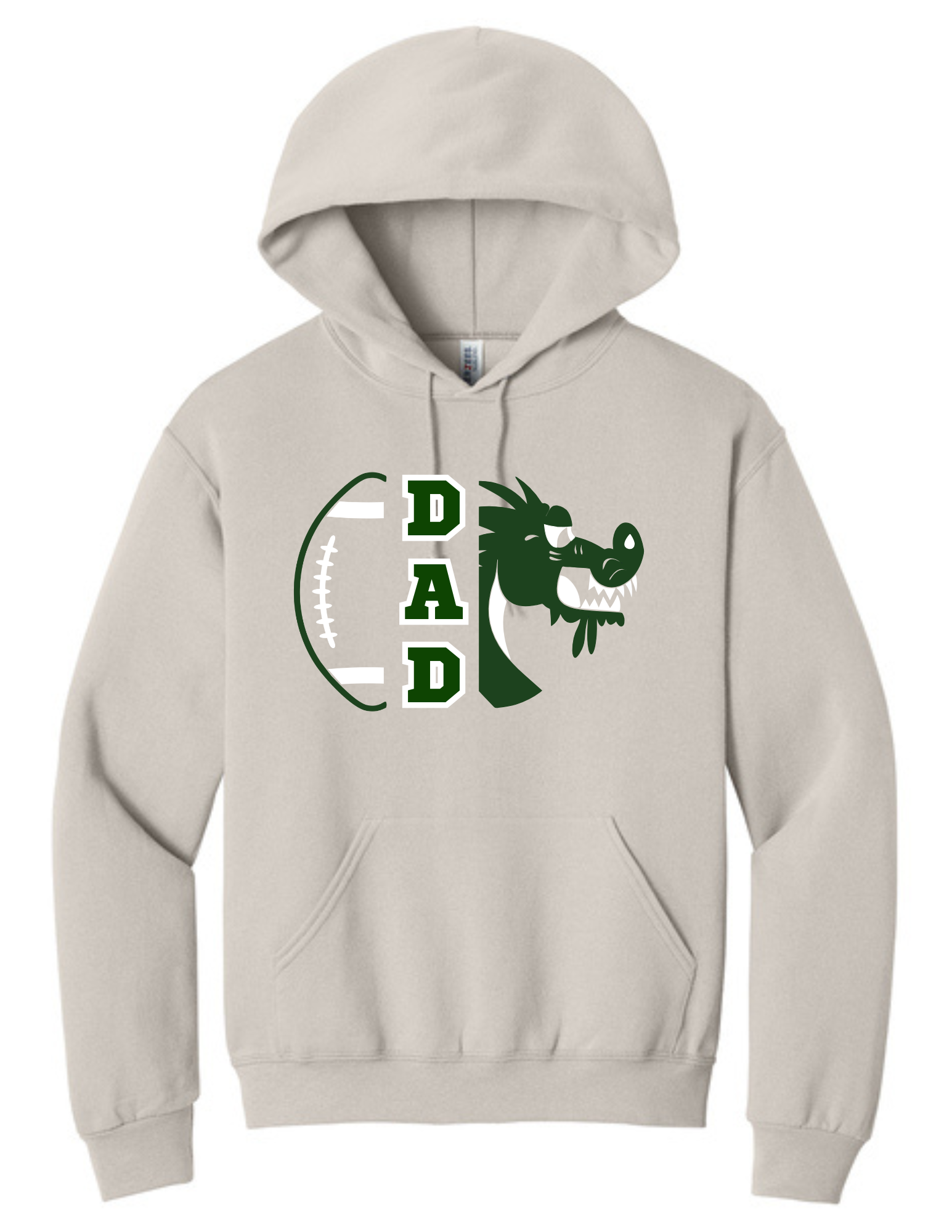Football Dad NuBlend® Pullover Hooded Sweatshirt