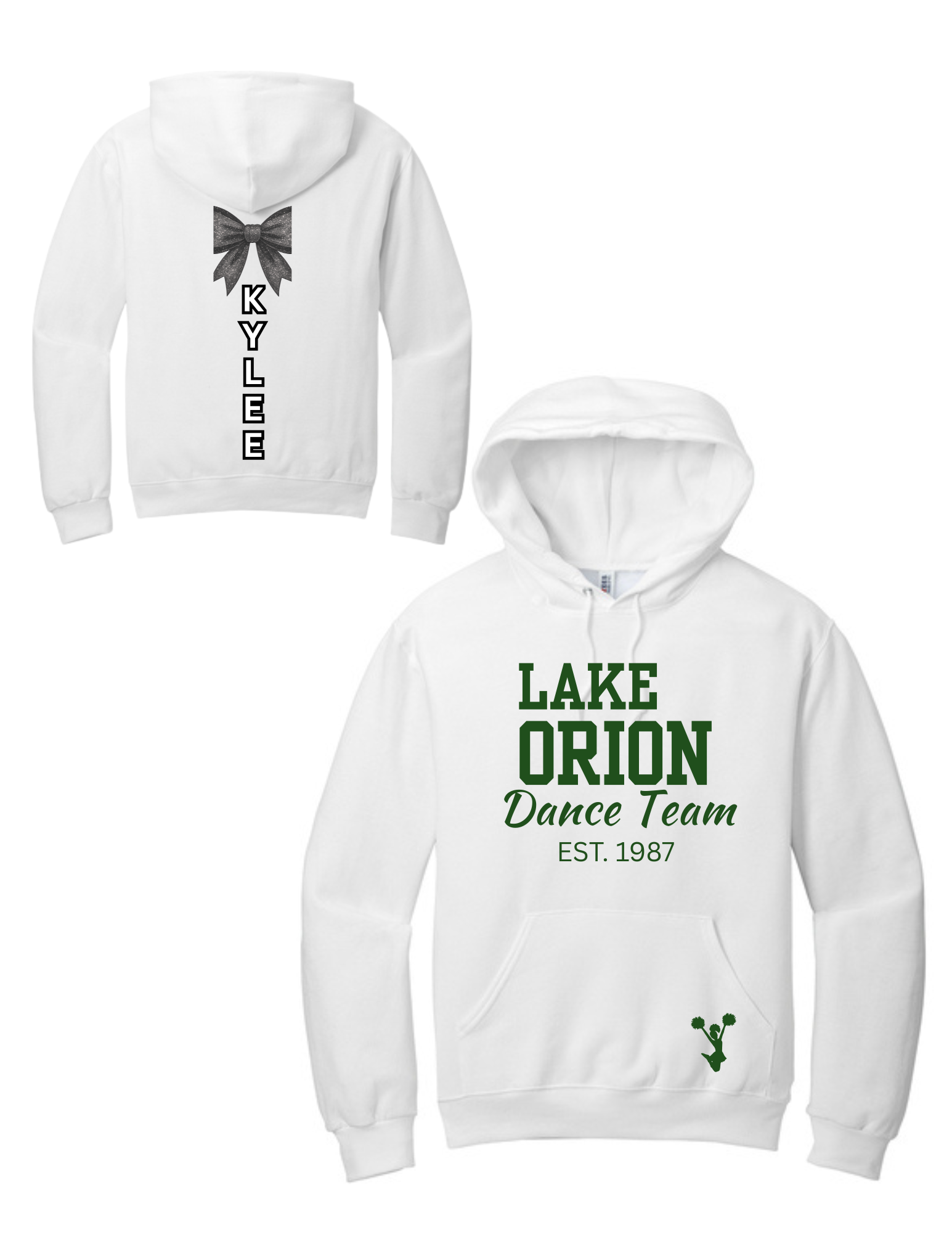 EST 1987 Dance Team NuBlend® Pullover Hooded Sweatshirt