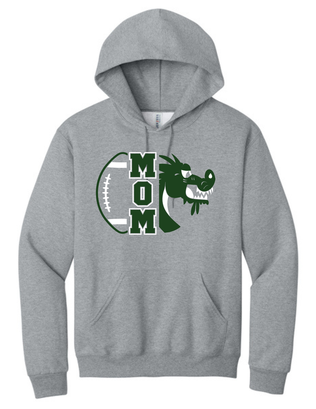 Football Mom NuBlend® Pullover Hooded Sweatshirt
