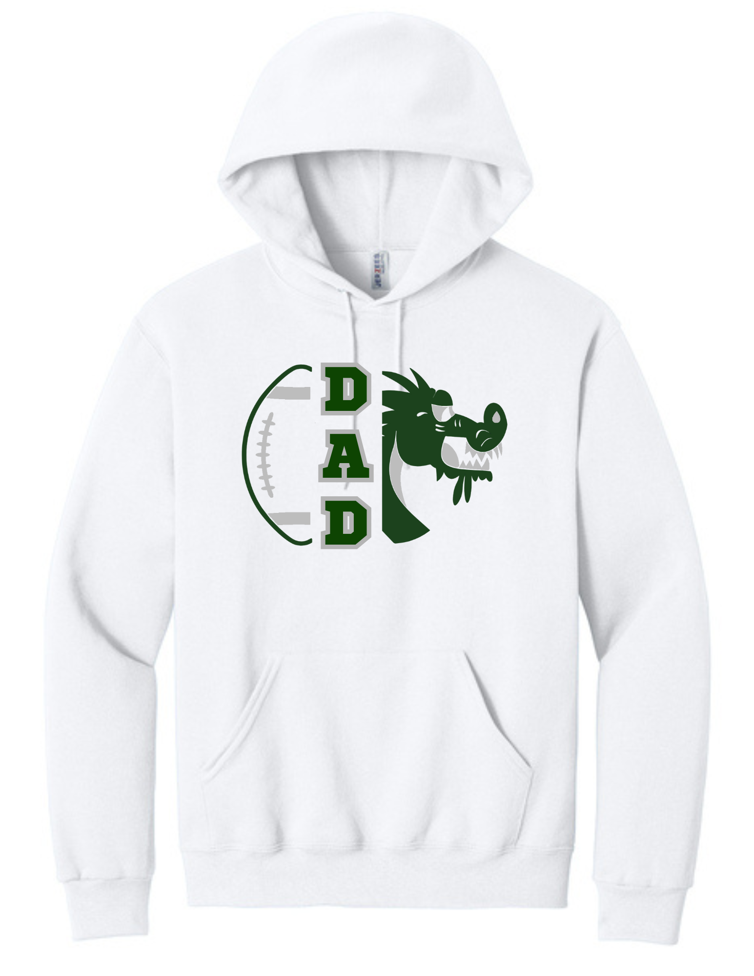 Football Dad NuBlend® Pullover Hooded Sweatshirt
