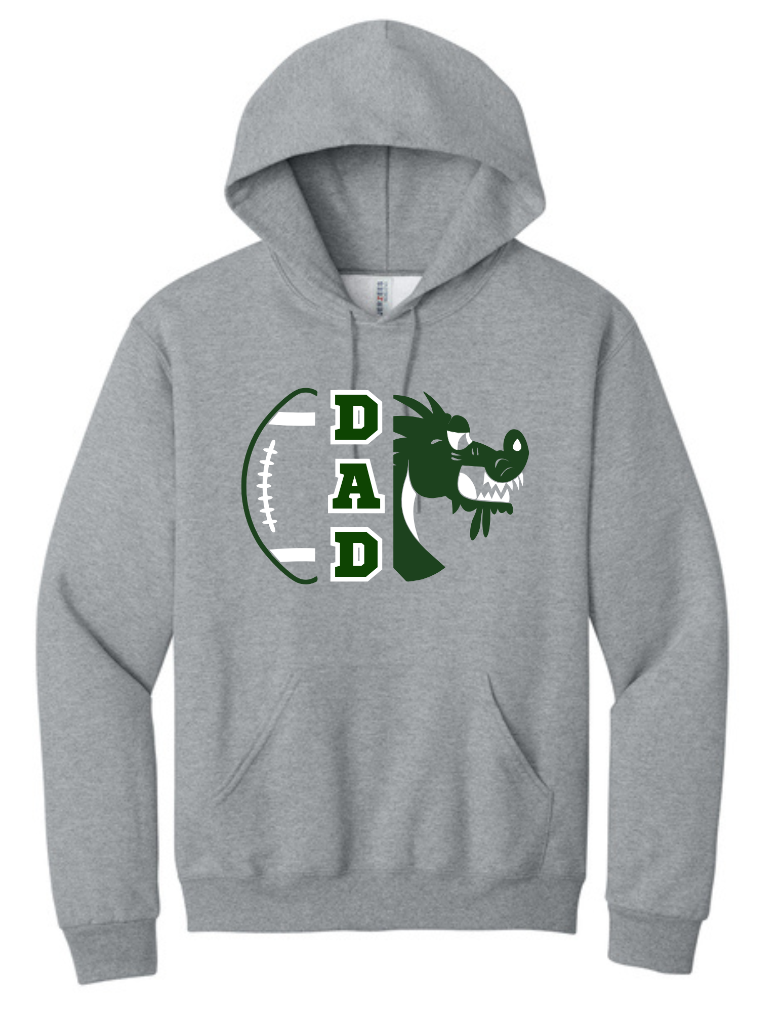 Football Dad NuBlend® Pullover Hooded Sweatshirt