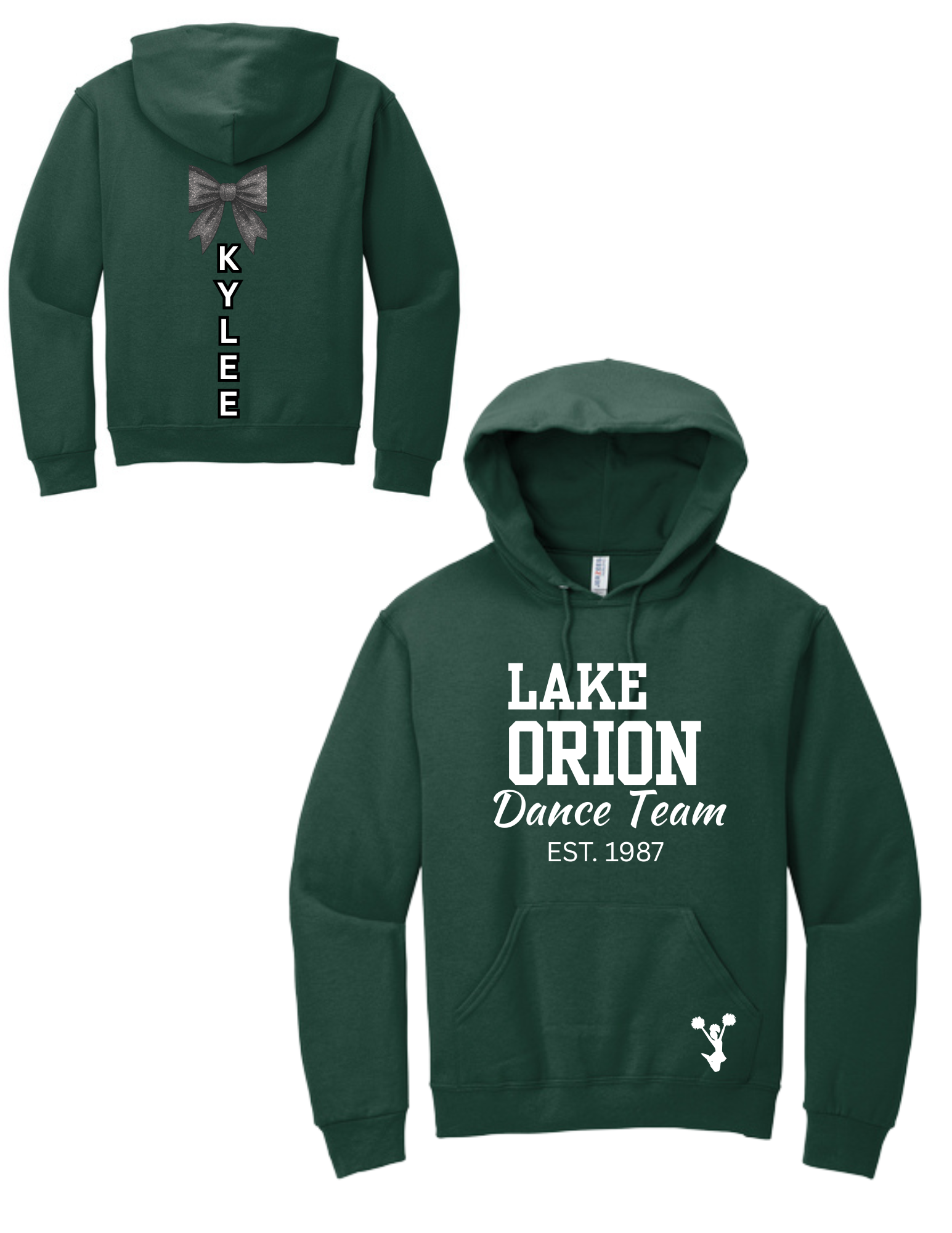 EST 1987 Dance Team NuBlend® Pullover Hooded Sweatshirt