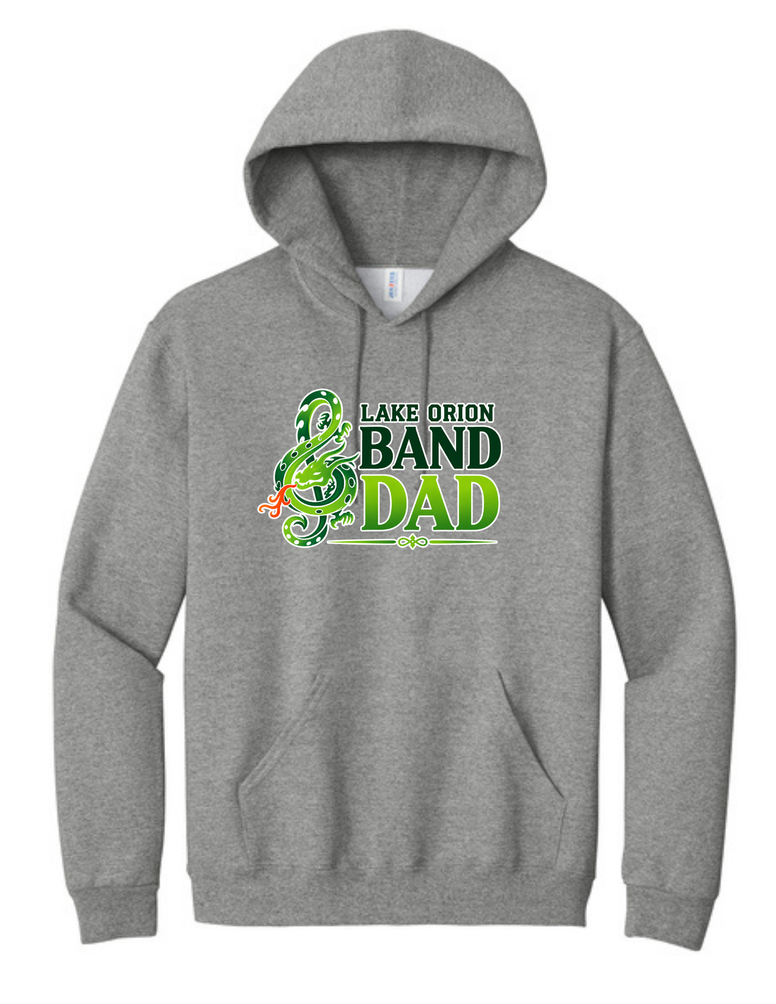 LO Band Dad Jerzees® NuBlend® Pullover Hooded Sweatshirt
