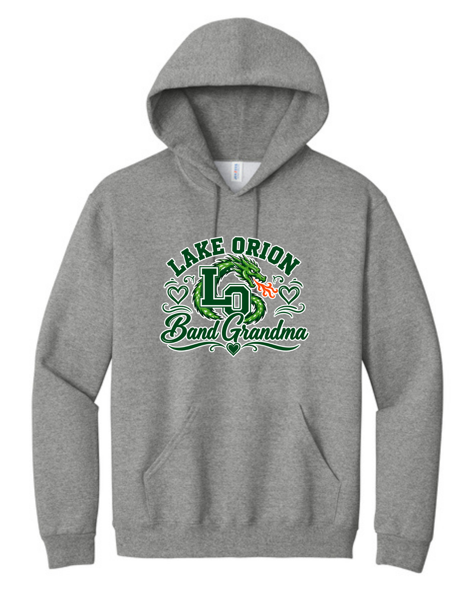 LO Band Grandma Jerzees® NuBlend® Pullover Hooded Sweatshirt