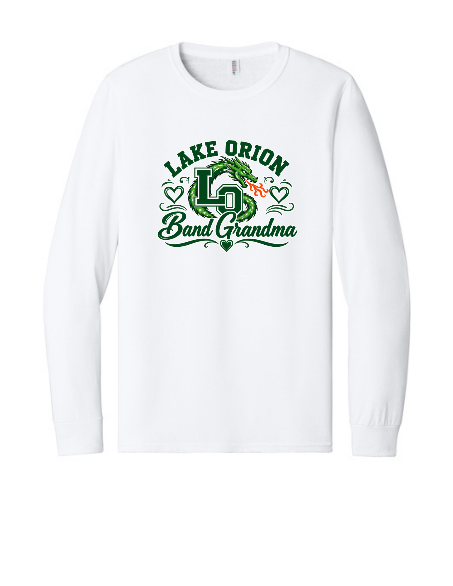 LO Band Grandma Dri-Power® 50/50 Cotton/Poly Long Sleeve T- Shirt