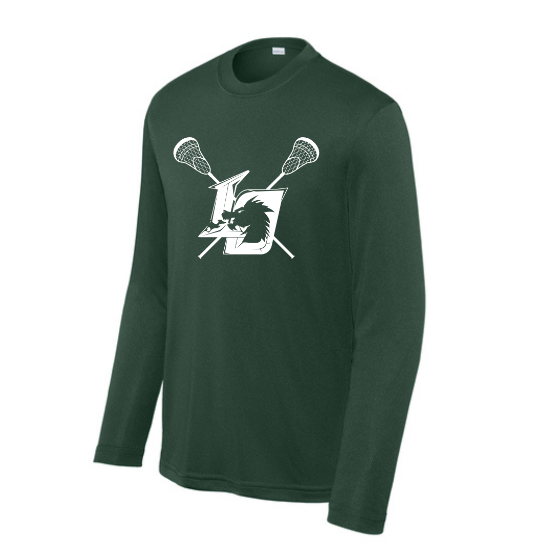 Lake Orion Dragons Lacrosse Youth Long Sleeve PosiCharge® Competitor™ Tee
