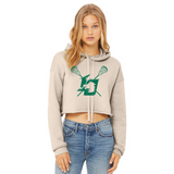 LO Dragons Lacrosse Women’s Sponge Fleece Cropped Fleece Hoodie