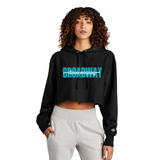 Champion ® Women's Reverse Weave ® Cropped Cut-Off Hooded Sweatshirt