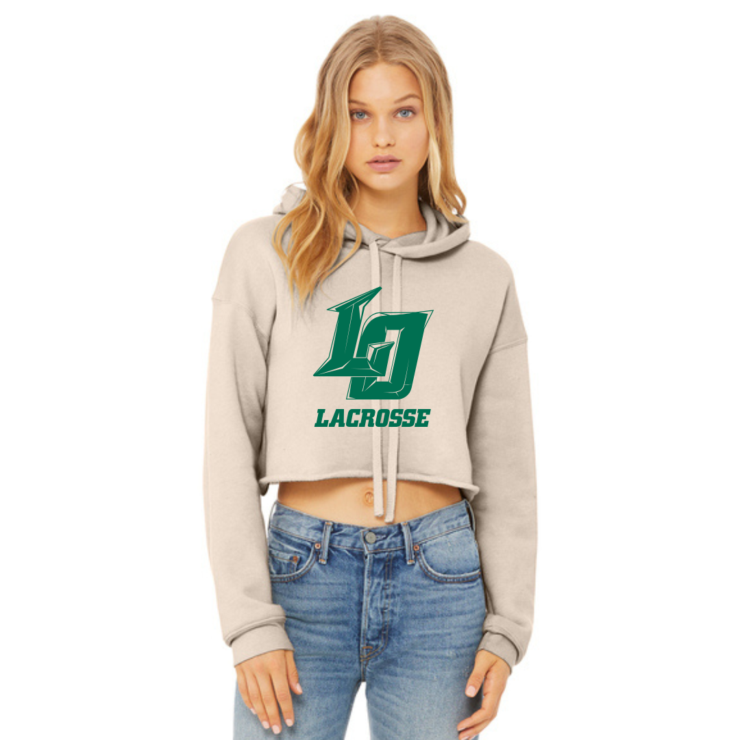 Lake Orion Lacrosse Women’s Sponge Fleece Cropped Fleece Hoodie