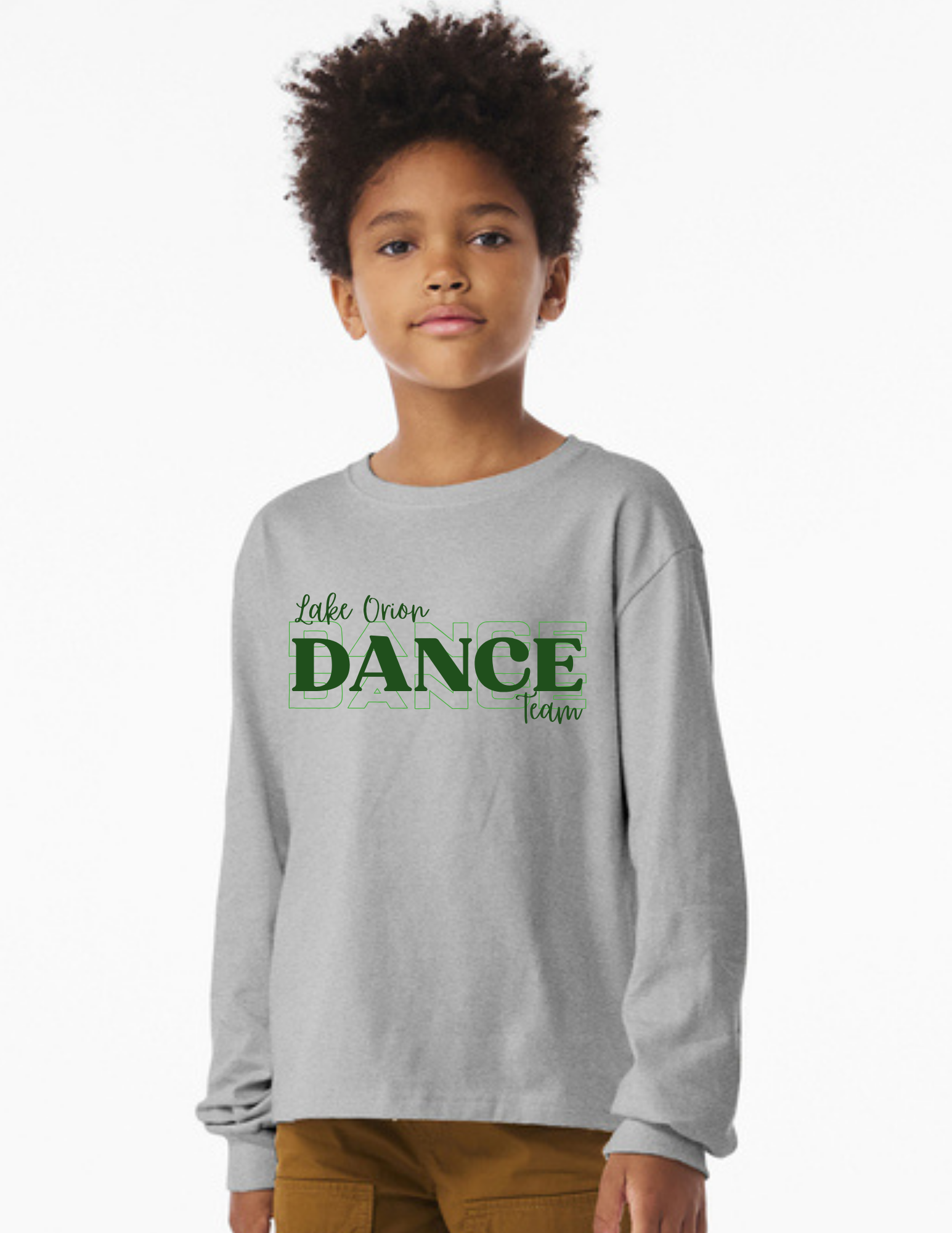 Shadowed Dance Team BELLA+CANVAS® Youth 6-Ounce Heavyweight Long Sleeve Tee