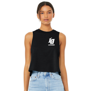 Lake Orion Lacrosse BELLA+CANVAS ® Women’s Racerback Cropped Tank