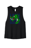 Women's Racerback Cropped Tank - Lake Orion Spirit