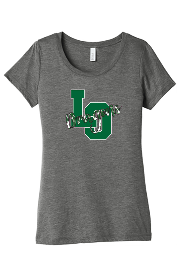 Women's Triblend Short Sleeve Tee - Lake Orion Spirit