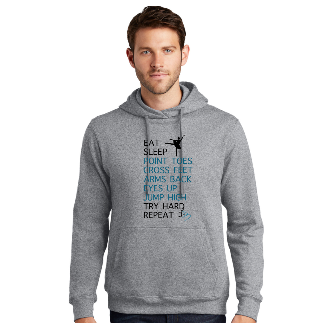 BDC Dancer Fan Favorite Fleece Pullover Hooded Sweatshirt