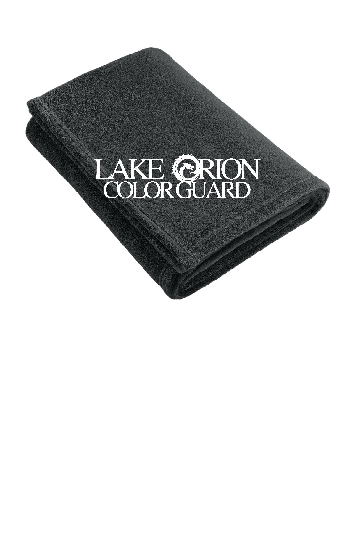 Lake Orion Color Guard Charcoal with white logo