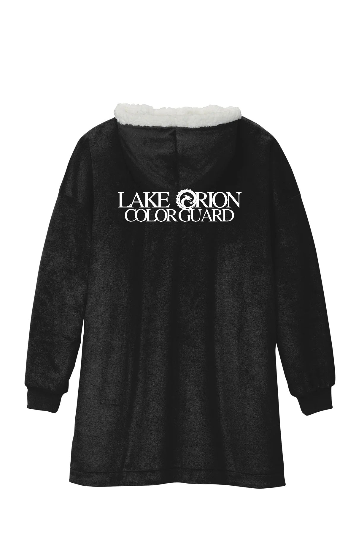 Lake Orion Color Guard Black with white logo