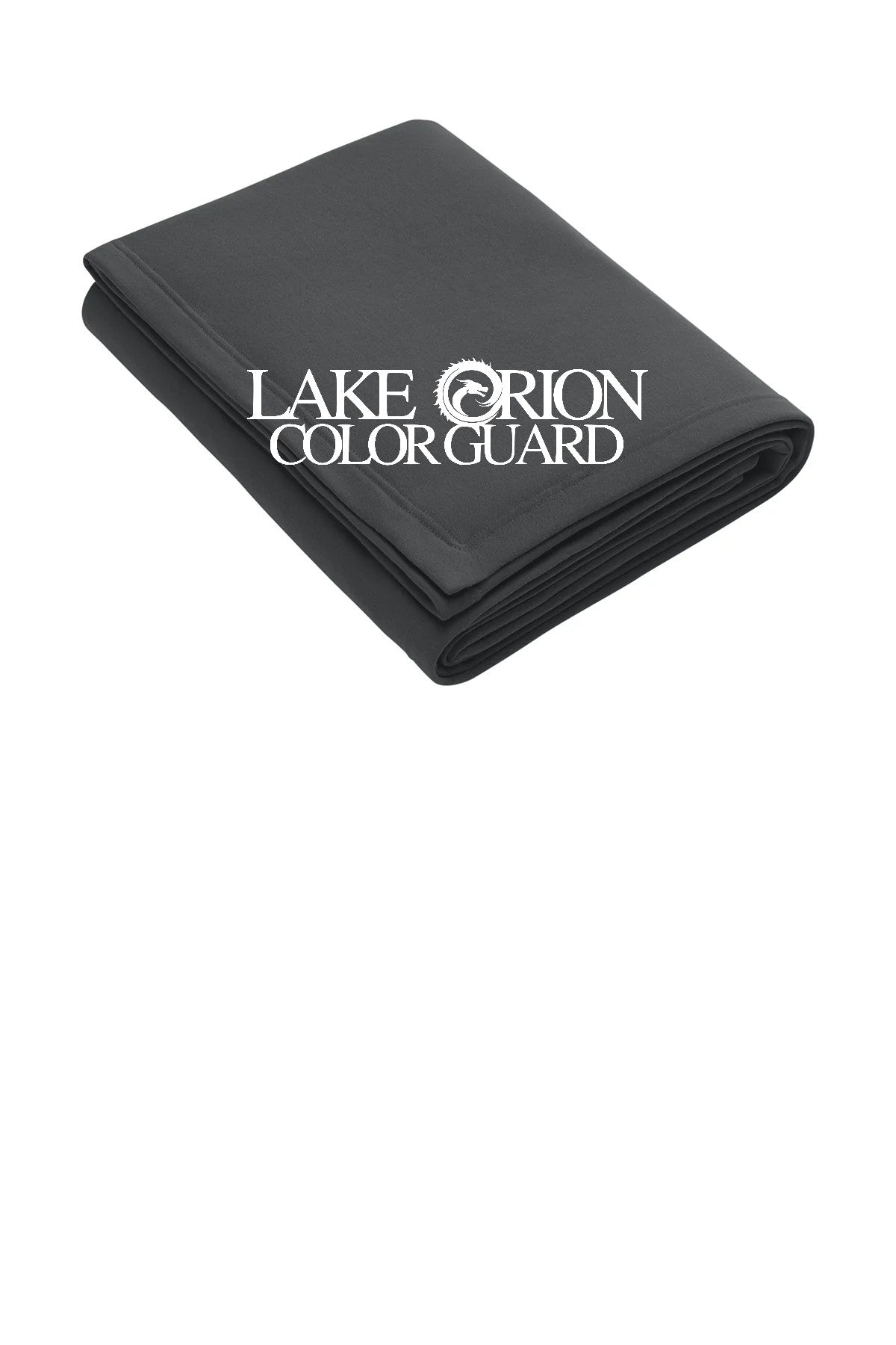 Lake Orion Color Guard Charcoal with white logo