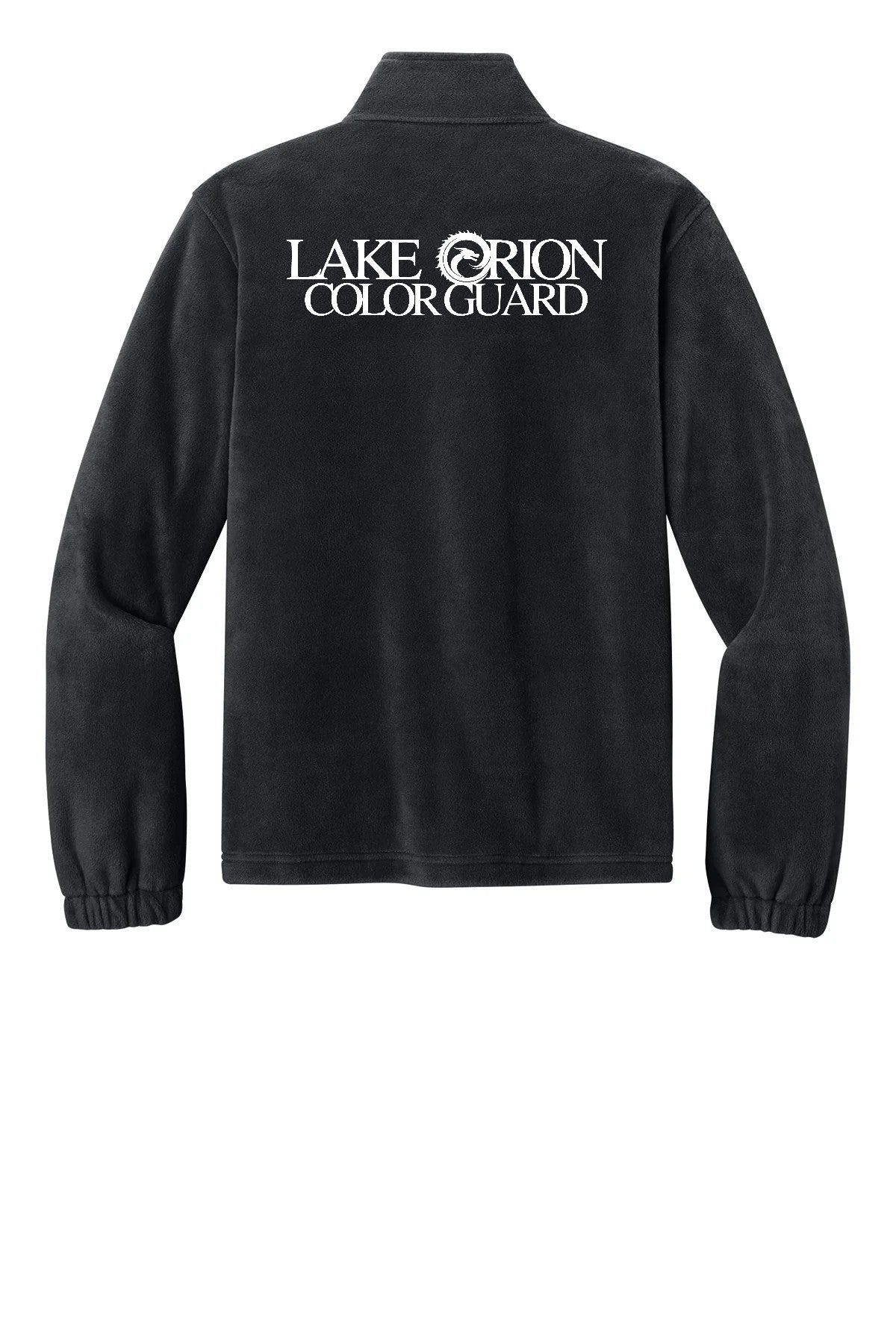 Lake Orion Color Guard Black with white logo