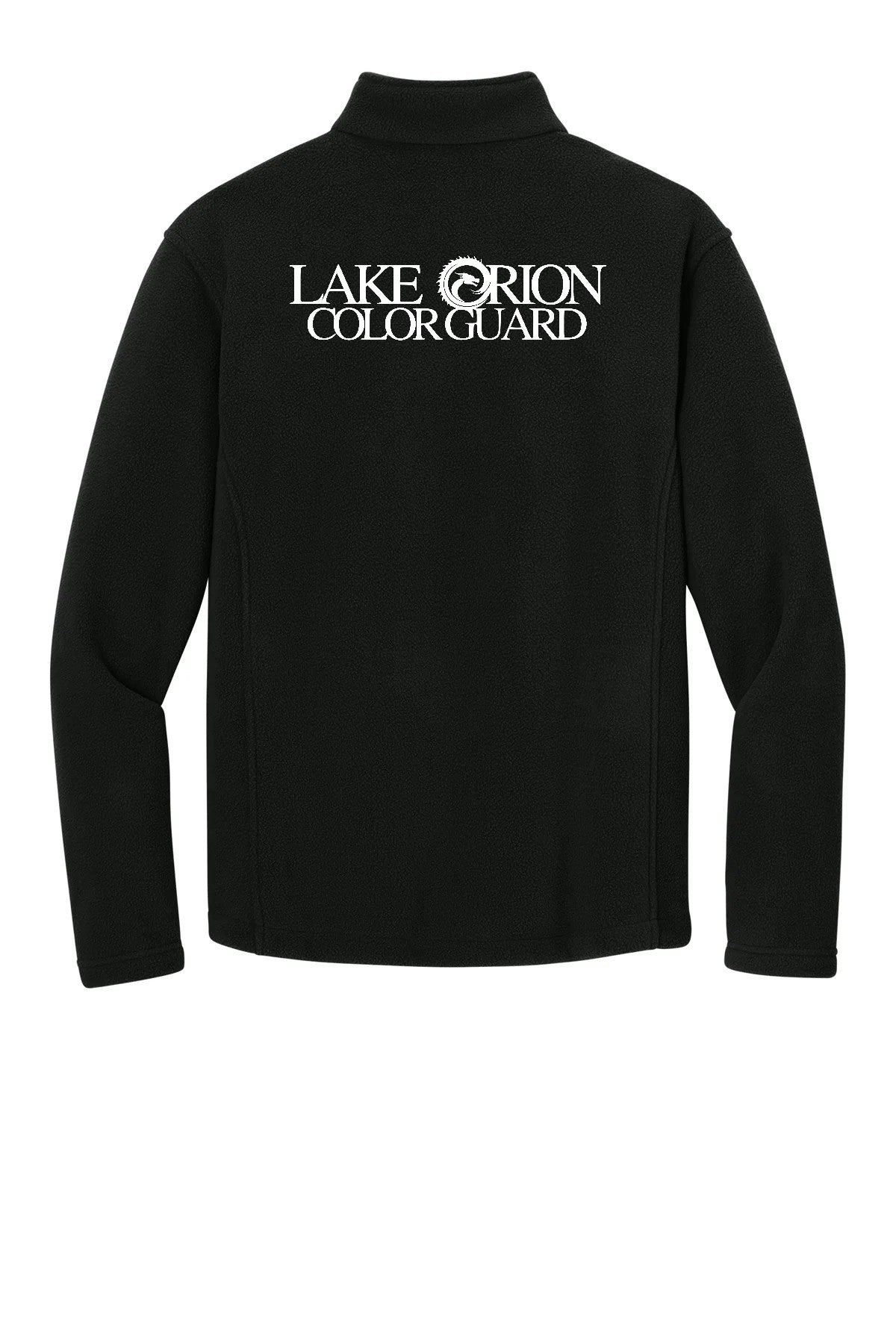 Lake Orion Color Guard Black with white logo