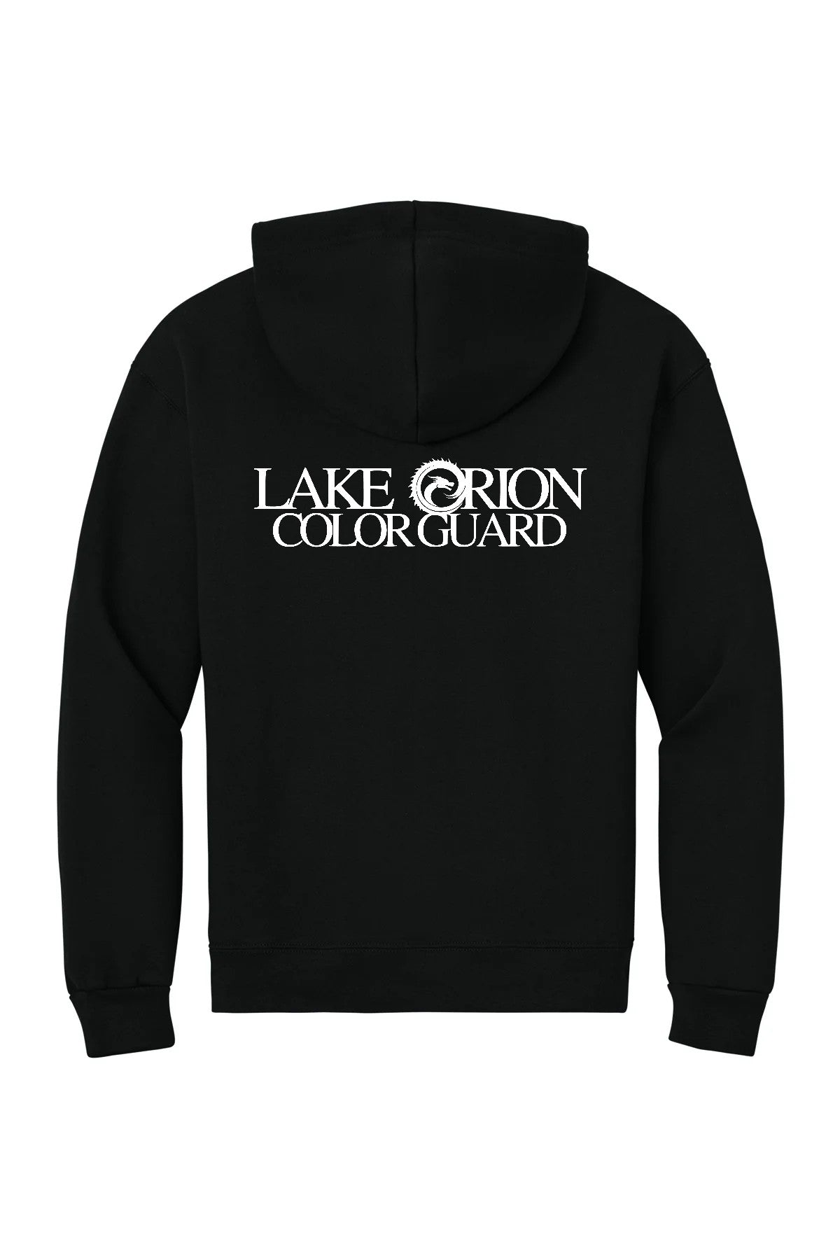 Lake Orion Color Guard Black with white logo