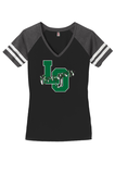 Women's Game V-Neck Tee - Lake Orion Spirit