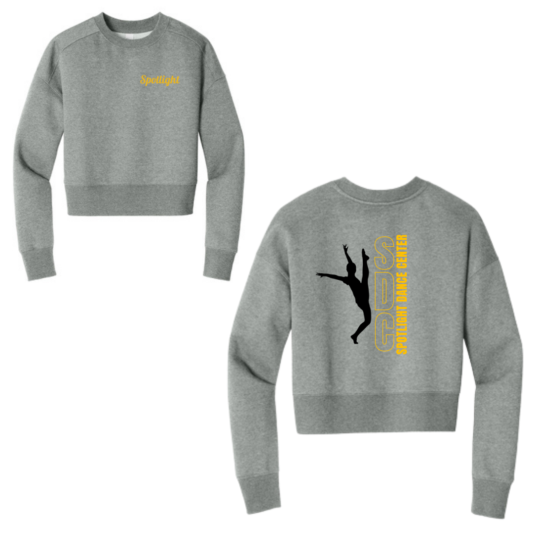 SDC Women's Perfect Weight ® Fleece Cropped Crew