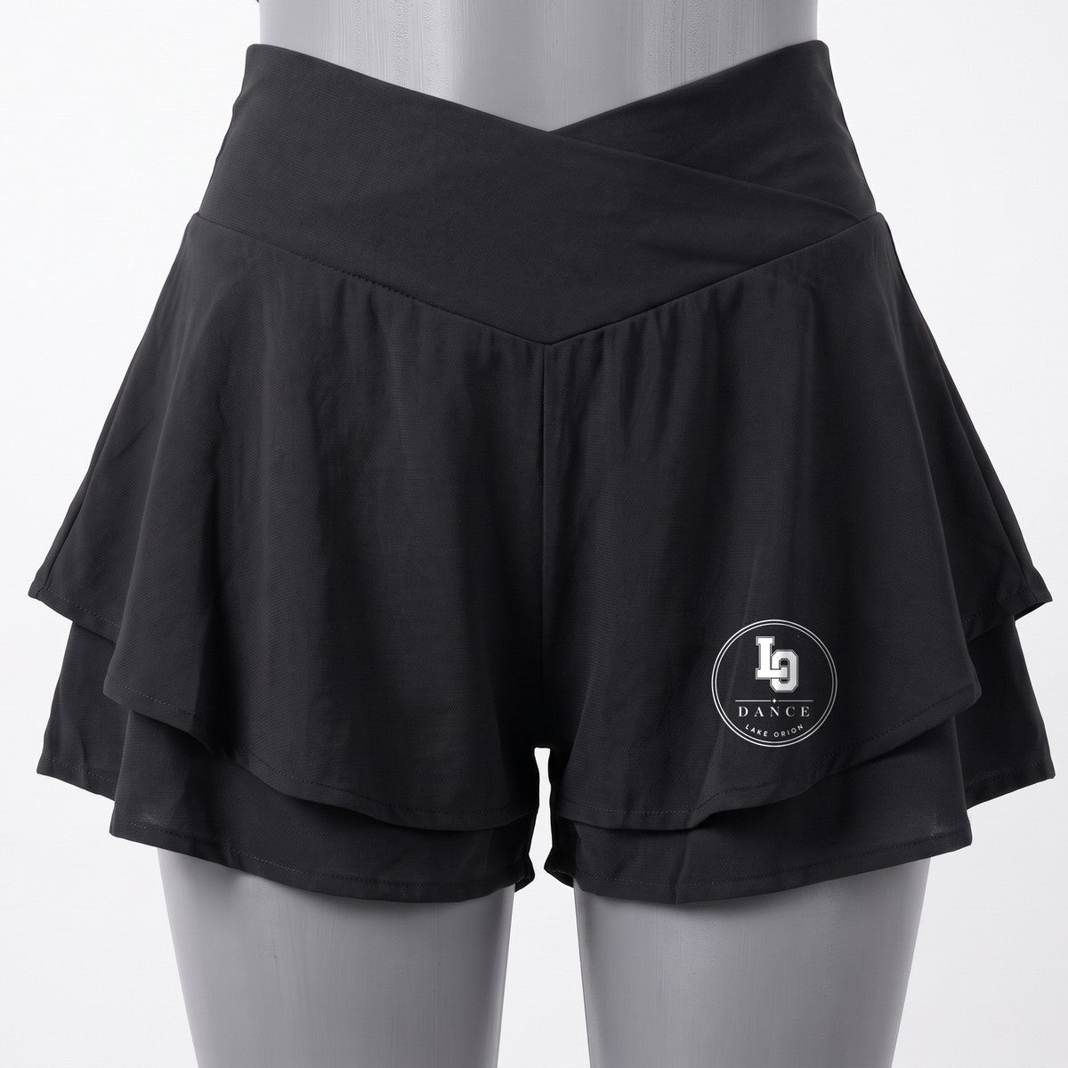 LO Dance Isla Shorts - Black - LO circle