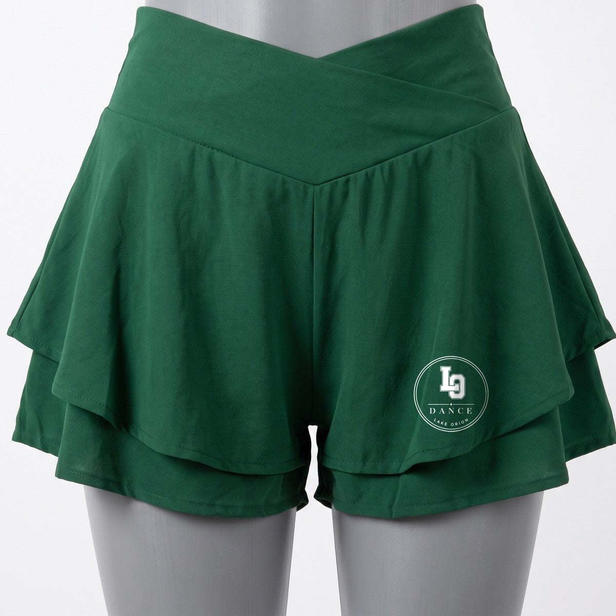 LO Dance Isla Shorts - Hunter Green - LO circle