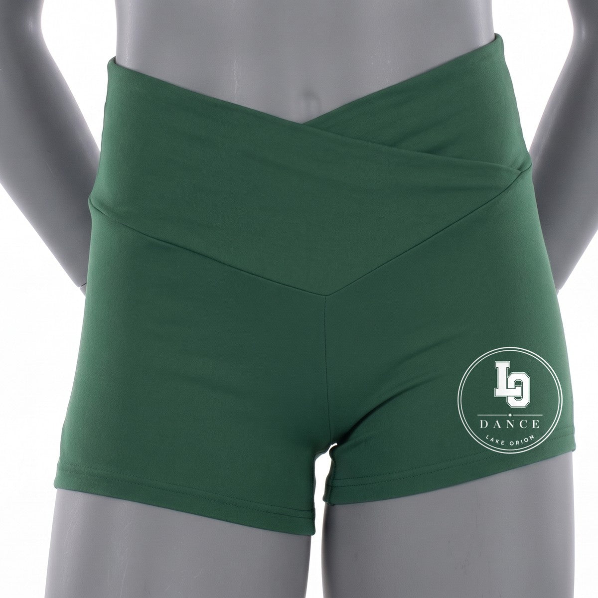 LO Dance Justine Shorts - Hunter Green - LO circle