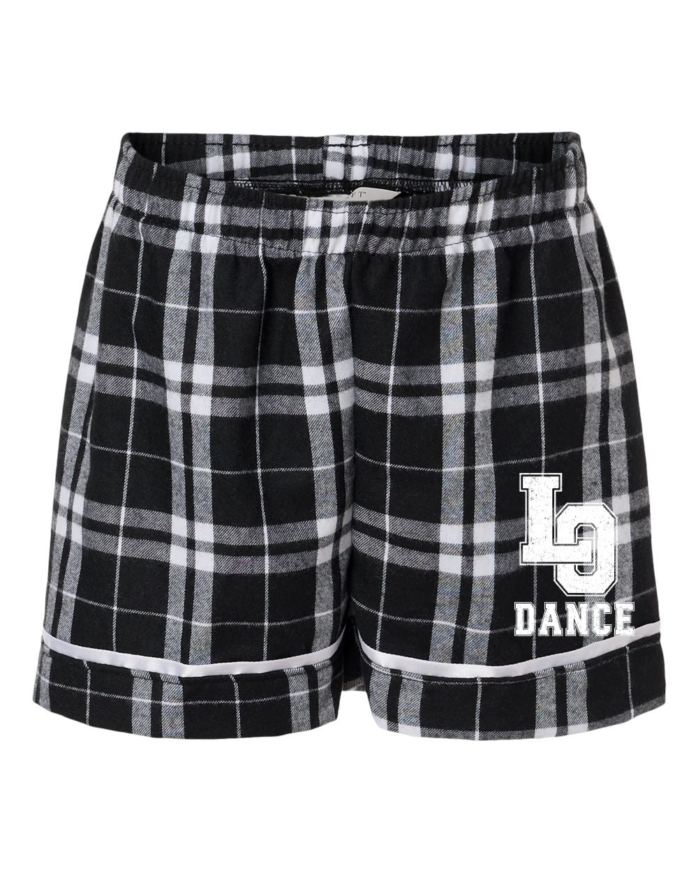 LO Dance lo-dance-youth-flannel-shorts