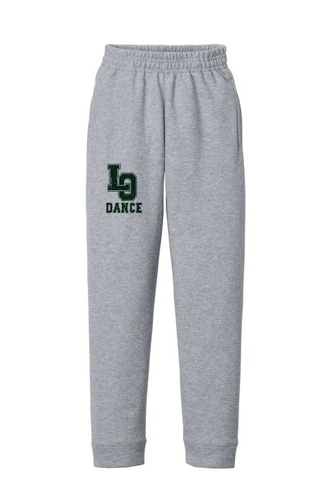 LO Dance Youth Fleece Jogger Athletic Heather
