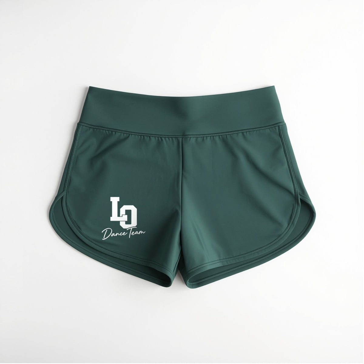 LO Dance Justine Shorts - Hunter Green - LO Dance Team script