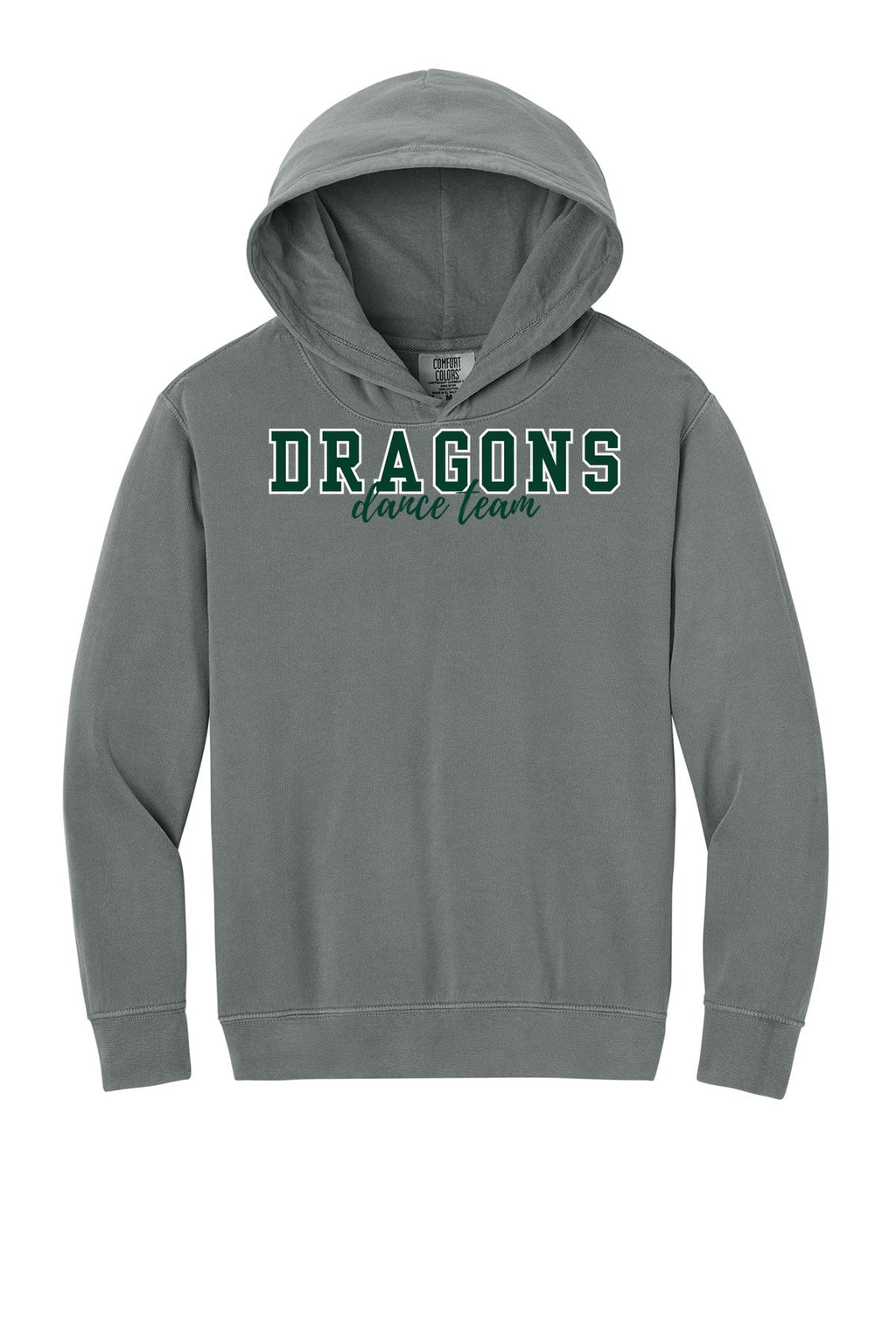 Youth Comfort Colors Hoodie - Heather Gray