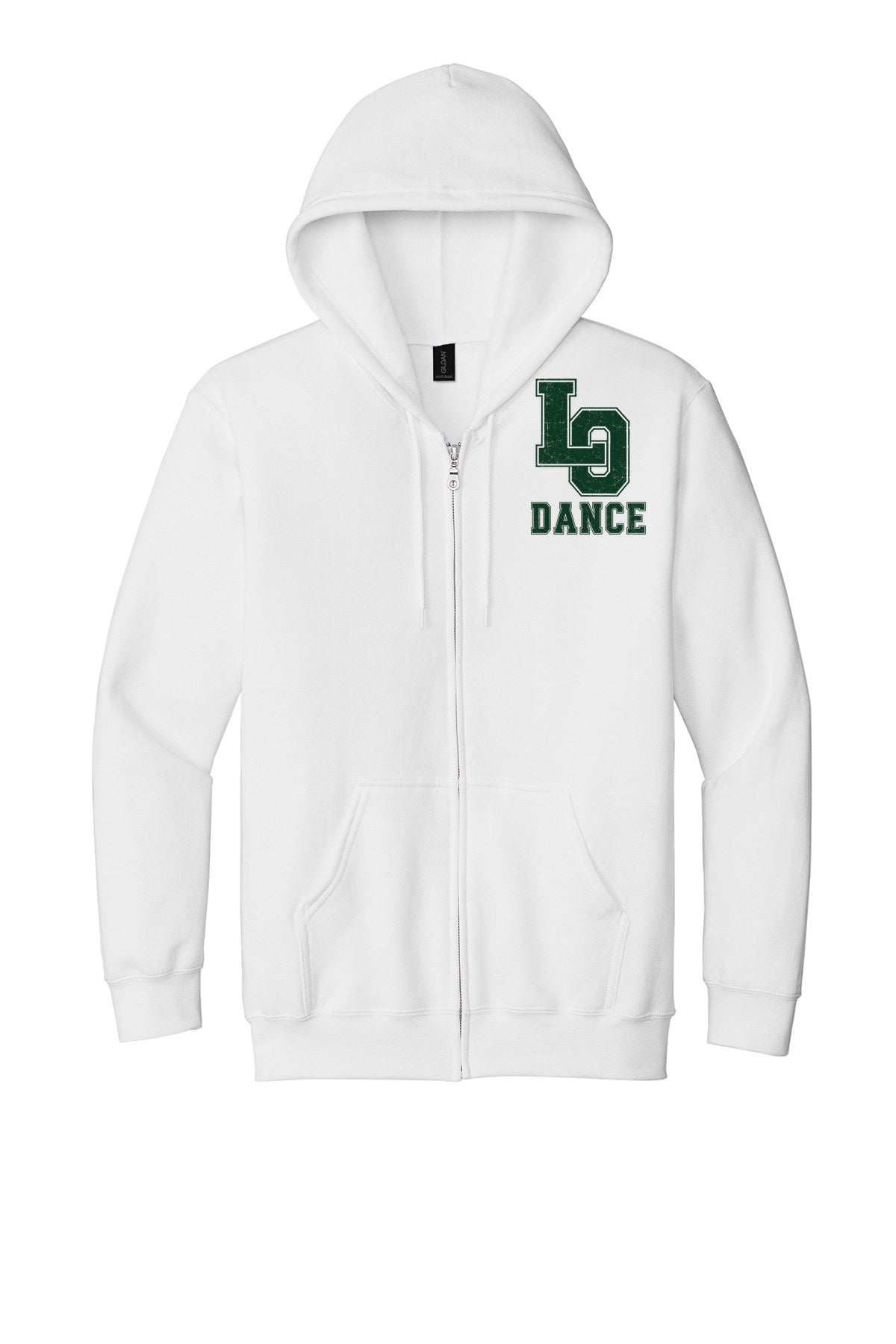 Full-Zip Hoodie - White