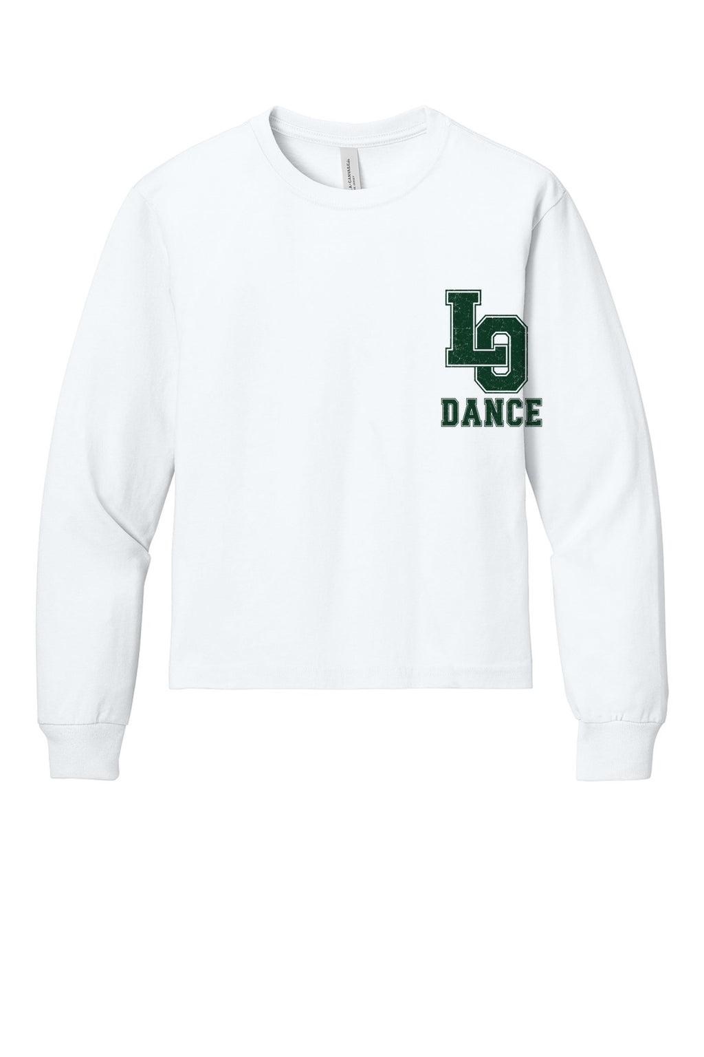 Youth Long Sleeve Tee - White