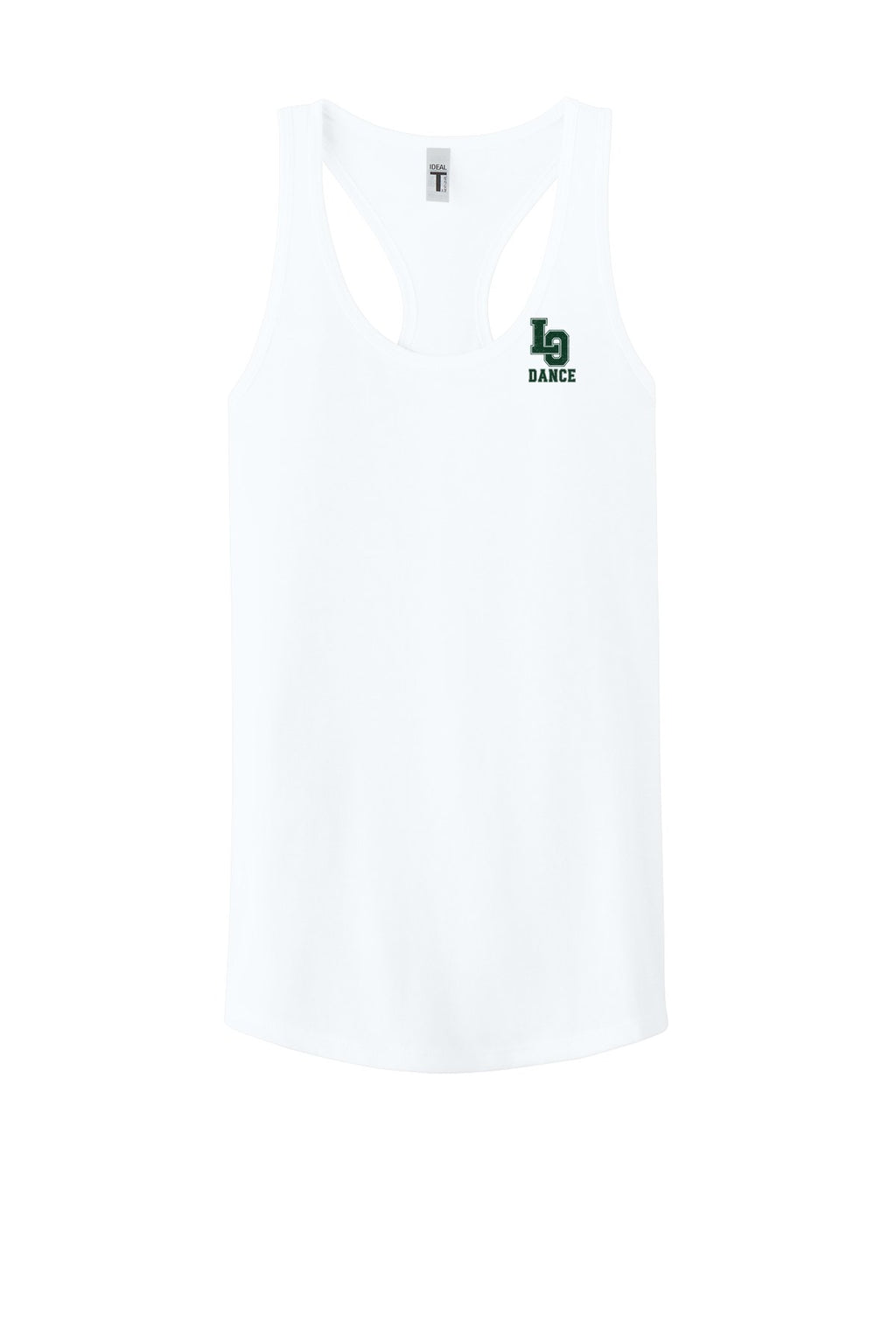 Women's Racerback Tank - White
