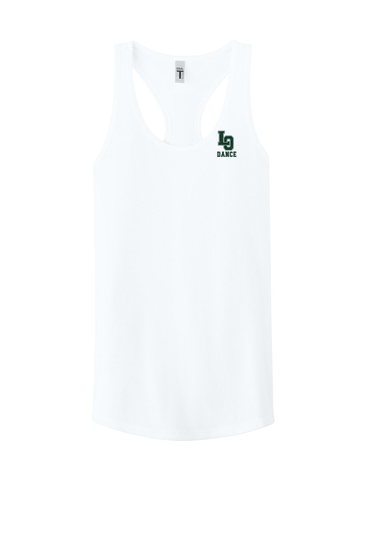 Women's Racerback Tank - White