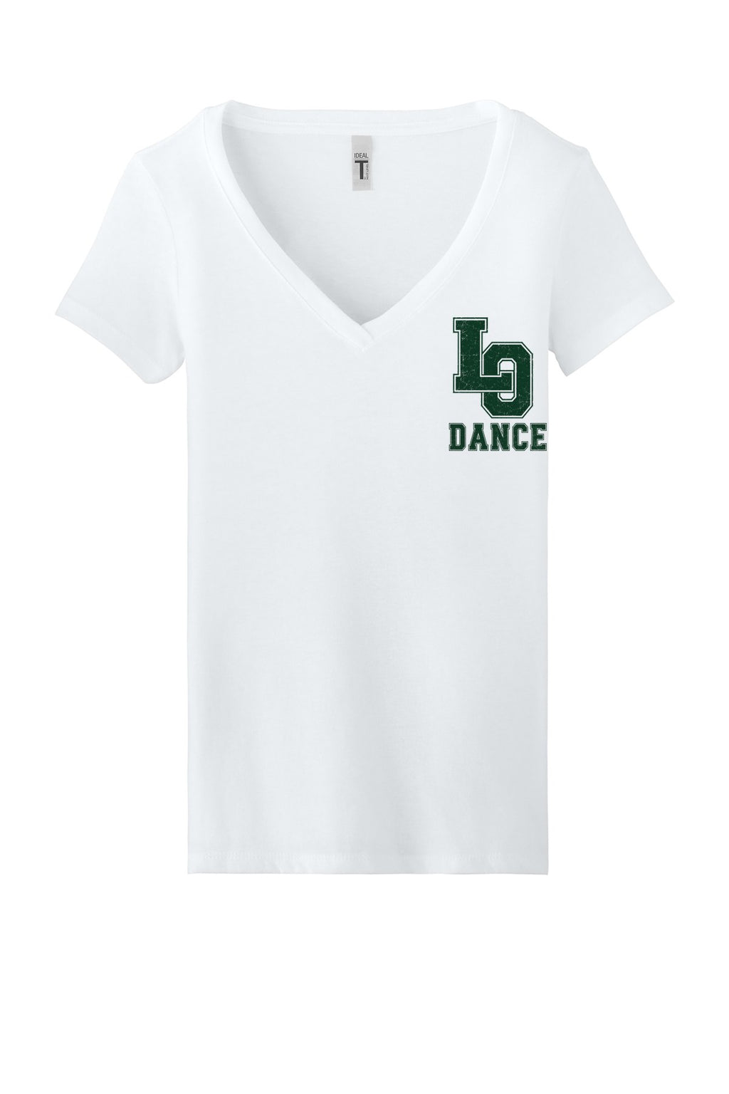 Women's V-Neck Tee - White