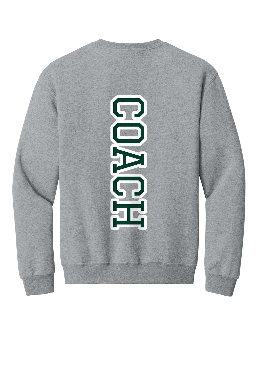 LO Dance Coach Crewneck Sweatshirt - COACH down the back - AthlHthr