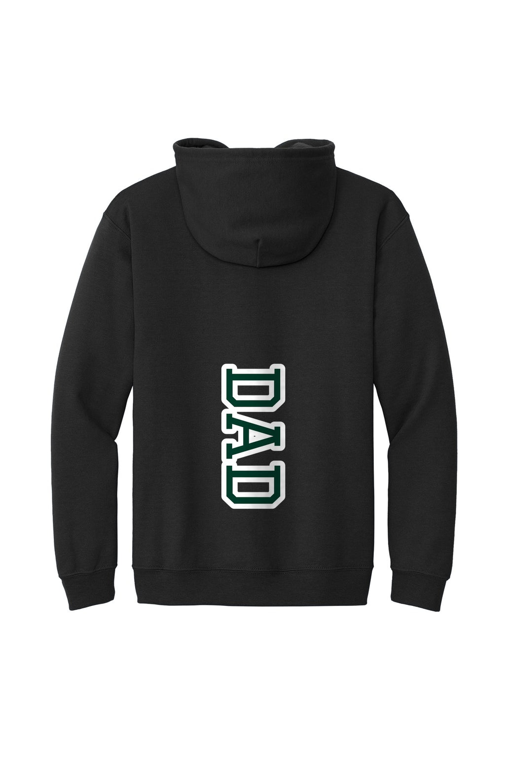 LO Dance Dance Dad Full-Zip Hoodie - DAD down the back (optional) - Black