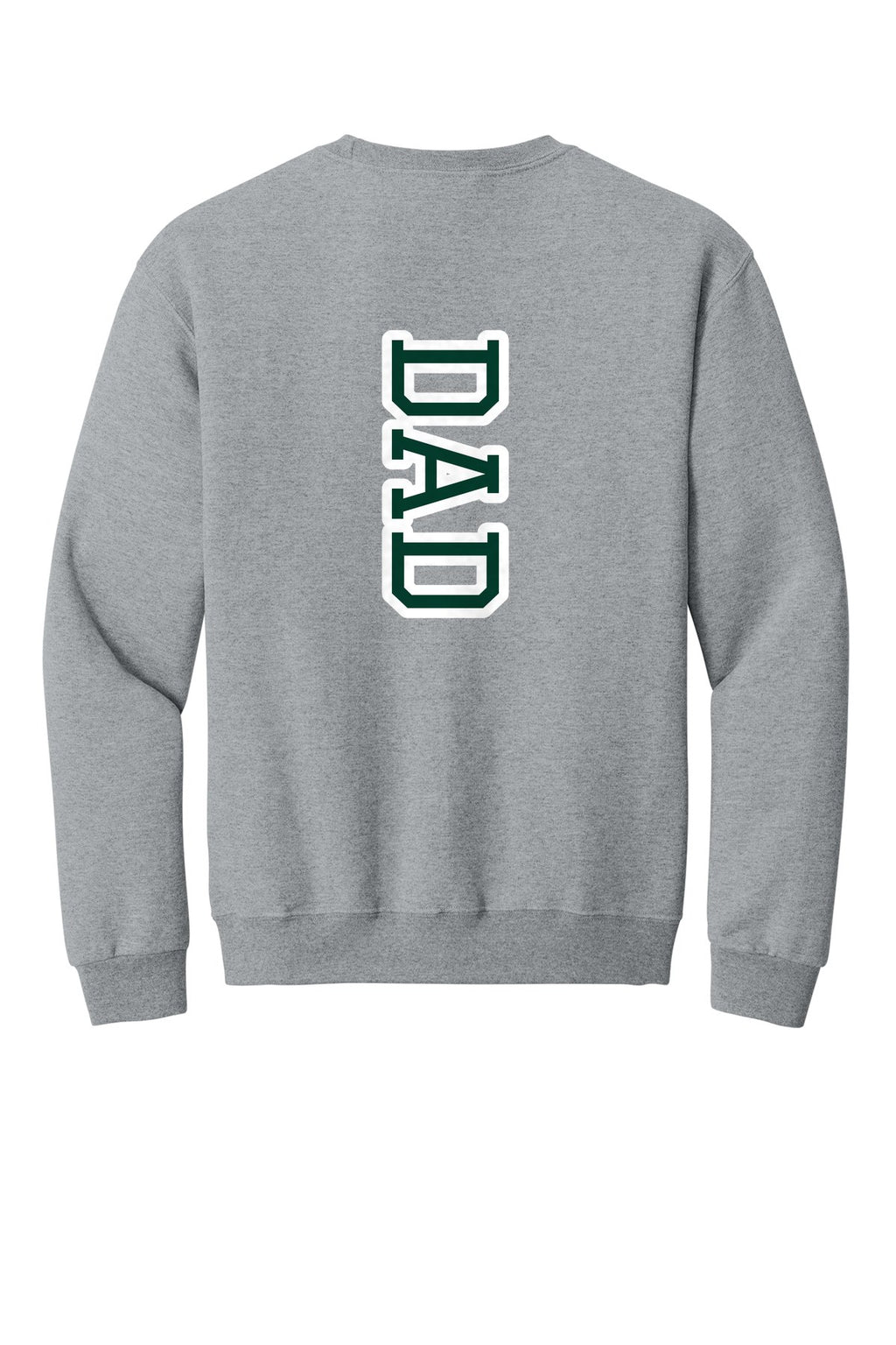 LO Dance Dance Dad Crewneck Sweatshirt - DAD down the back (optional) - AthlHthr