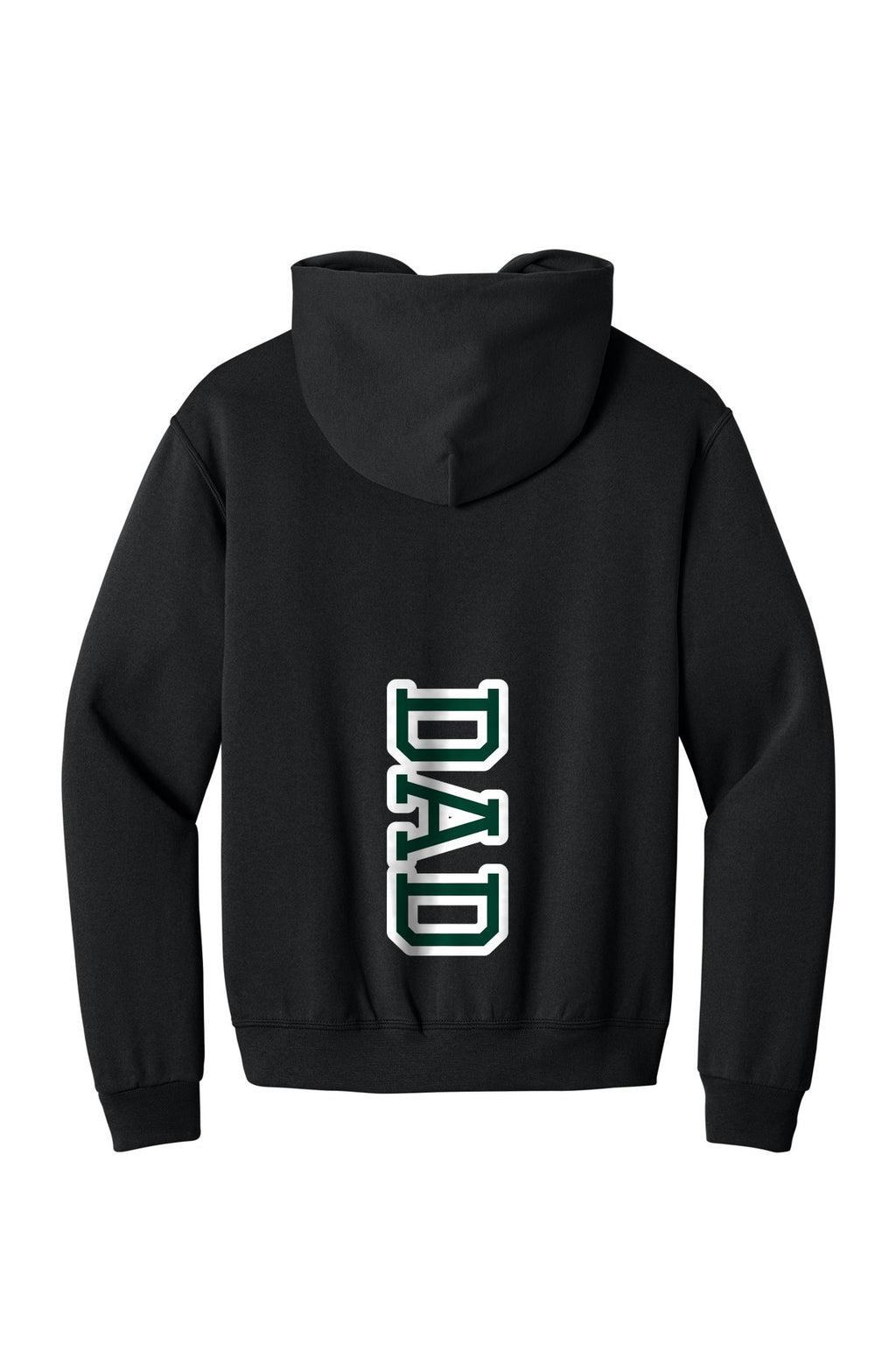 LO Dance Dance Dad Pullover Hoodie - DAD down the back (optional) - Black