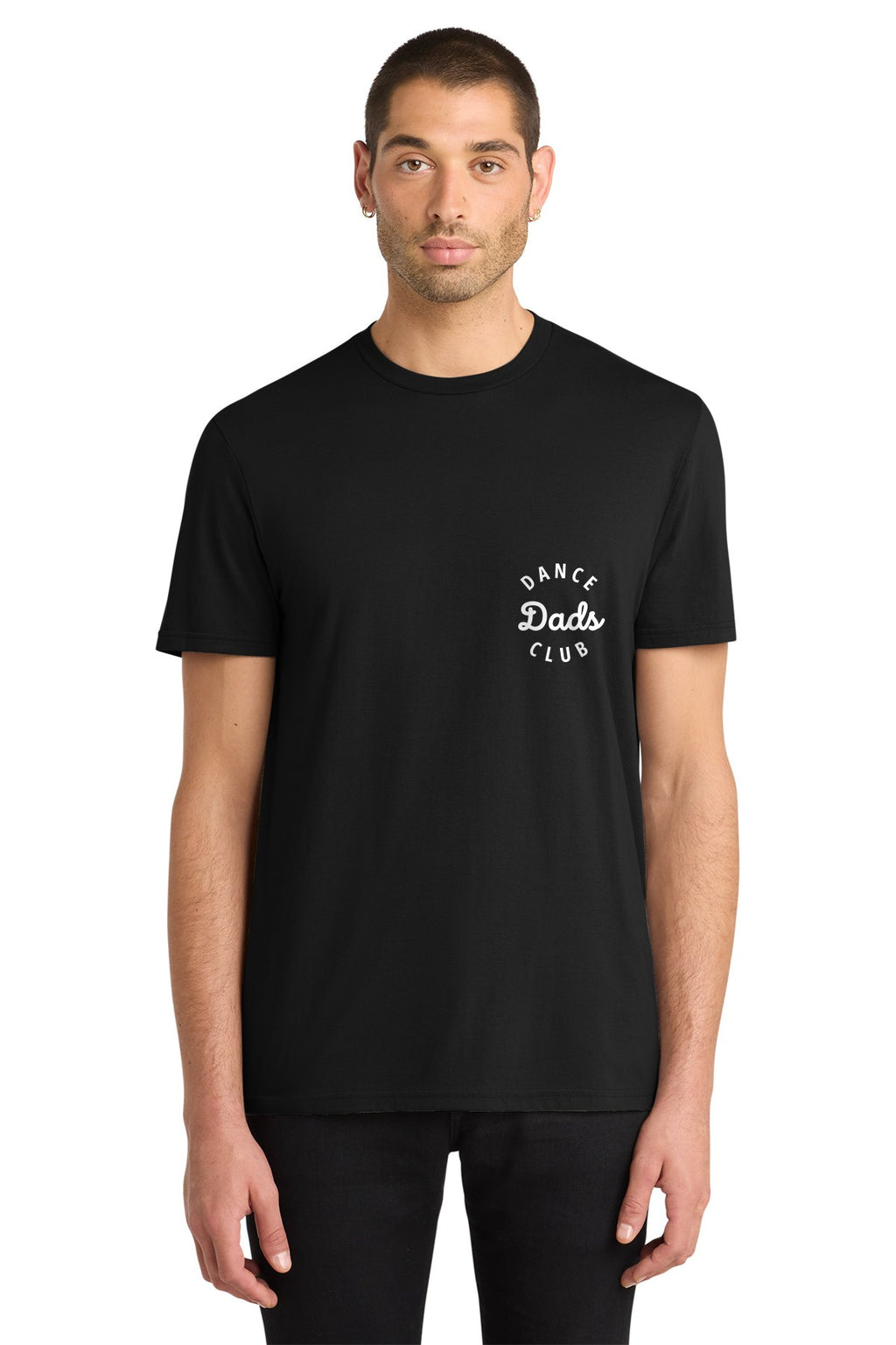 LO Dance Dance Dad Very Important Tee - Dance Dads Club (left chest) - Black