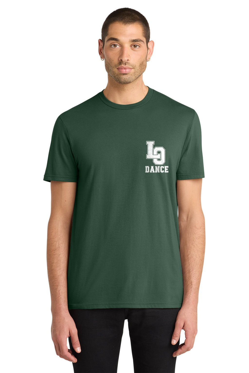 LO Dance Dance Dad Very Important Tee - LO Dance (left chest) - ForestGrn