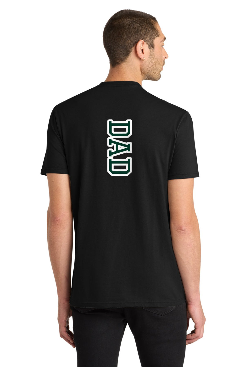 LO Dance Dance Dad Very Important Tee - DAD down the back (optional) - Black