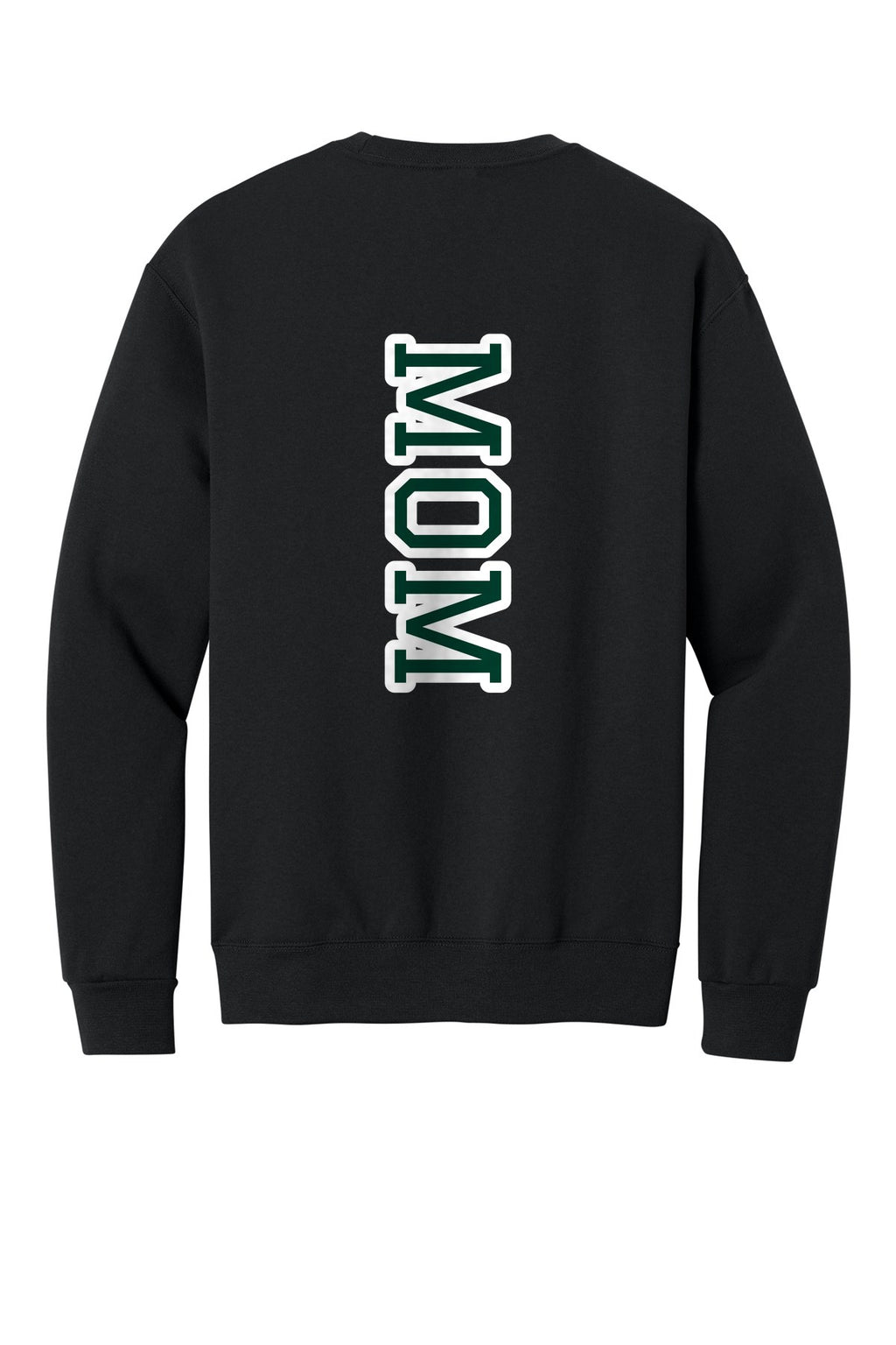 LO Dance Dance Mom Crewneck Sweatshirt - MOM down the back (optional) - Black