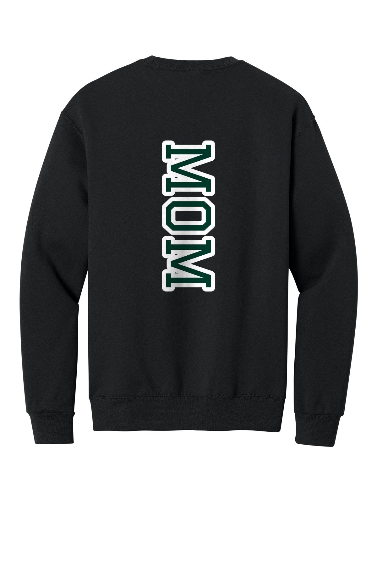 LO Dance Dance Mom Crewneck Sweatshirt - MOM down the back (optional) - Black