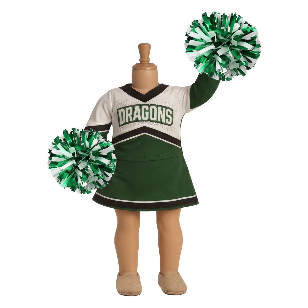 LO Dance 18 inch doll outfit - Dragons Cheer Dress