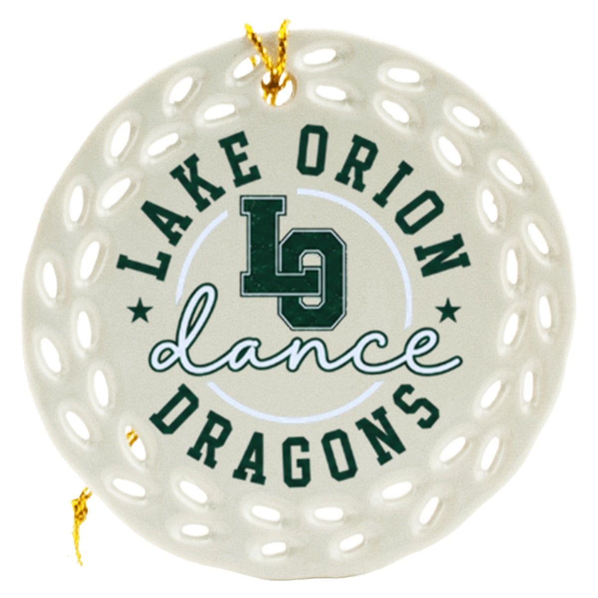 LO Dance Dragons Ornament