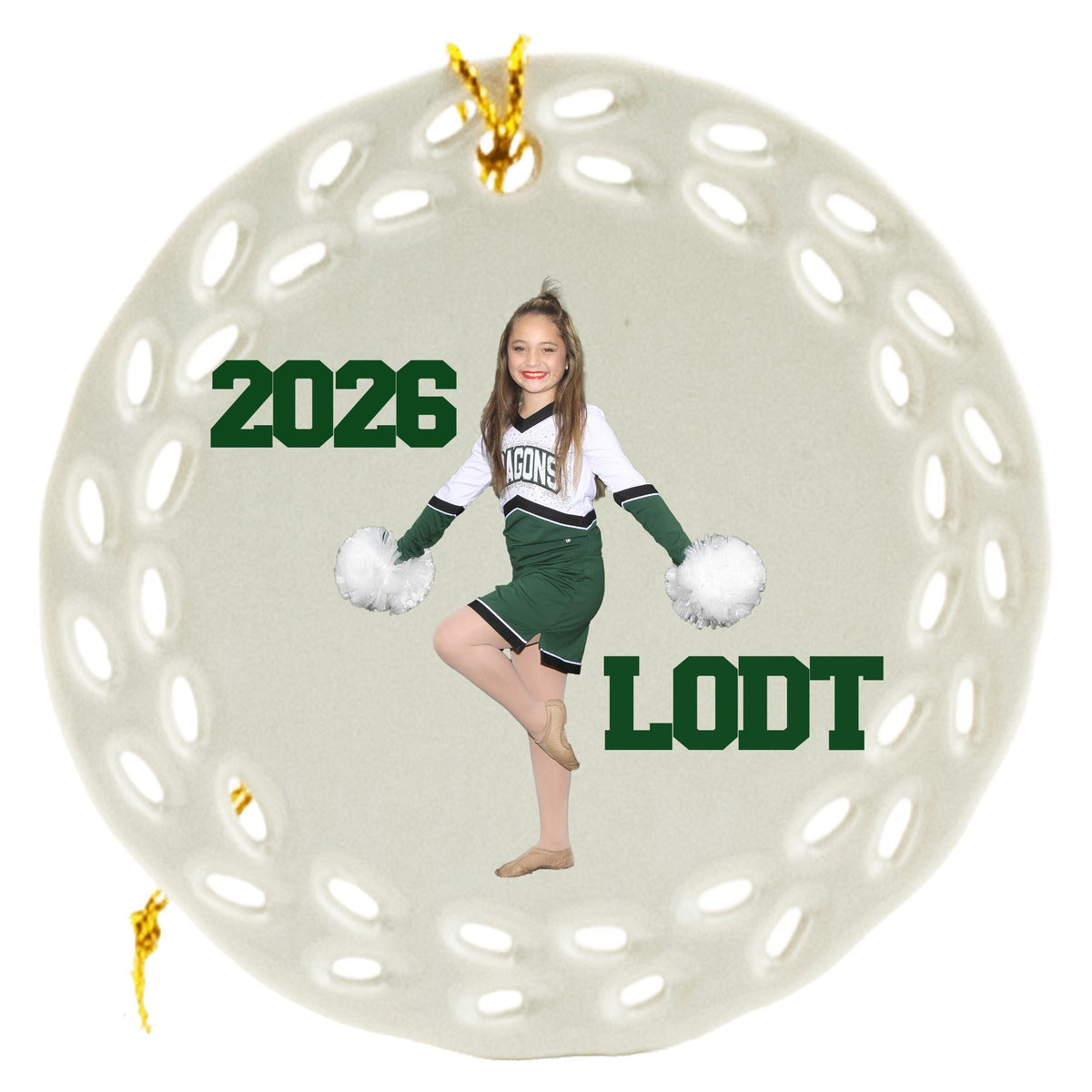LO Dance Photo Ornament